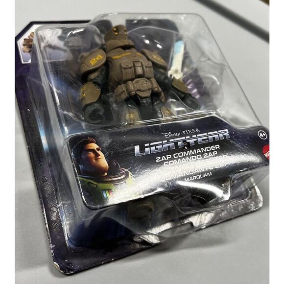 ZAP Commander Pixar Buzz Lightyear Marquam 5" Action Figure Toy NEW NIB - Picture 3 of 7